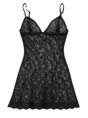 Victoria’s Secret Vintage Y2K Black Lace Slip Dress M